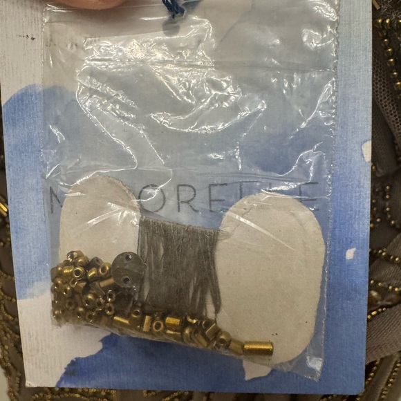 NWT luxury designer Majorelle Hollyhock Small 
Beaded Brown Revolve Dress - Picture 8 of 8